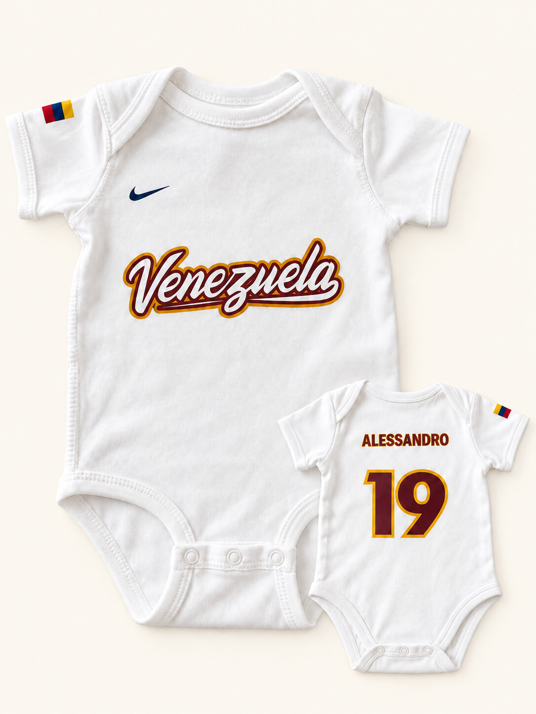 Body para bebé: Venezuela